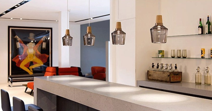 Modern Led Glass Pendant Light Fixture - Designrific