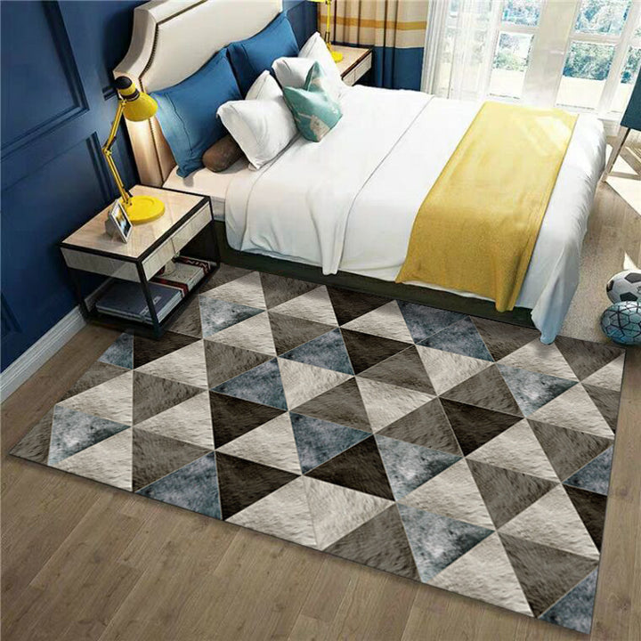 Modern Minimalist Carpet Geometric Abstract Carpet - Designrific