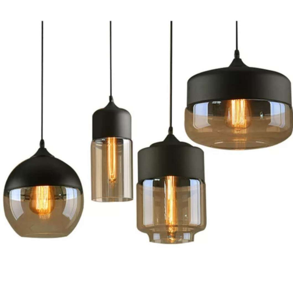 Industrial glass chandelier - Designrific