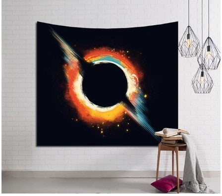 Galaxy Hanging Wall Tapestry Yoga Beach Mat - Designrific