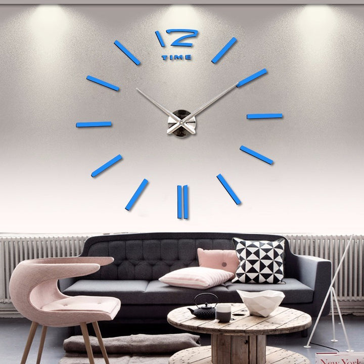 DIY creative fashion home decor acrylic wall clock