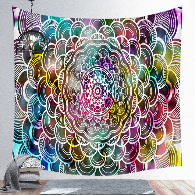 Mandala background tapestry - Designrific