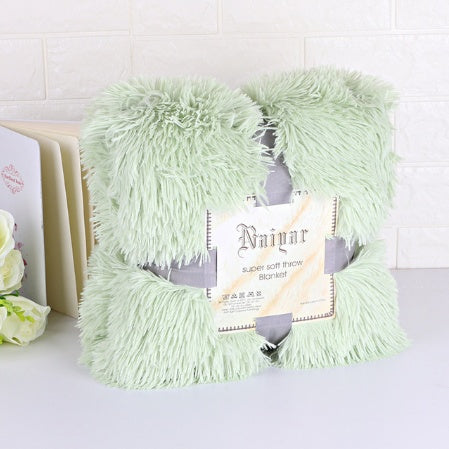 Super Soft Long Fuzzy Fur Warm winter blankets for beds - Designrific