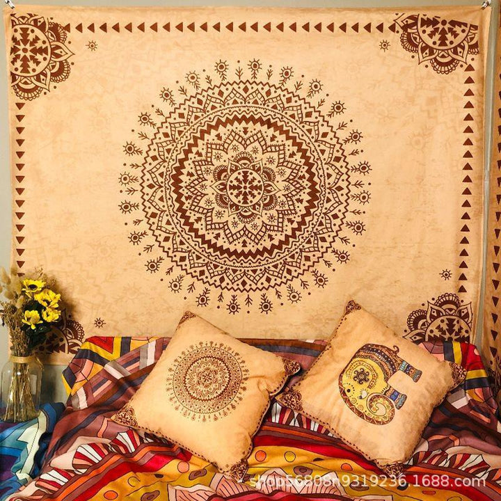 Home Stay Decoration Tapestry Mandala Wall Hanging Colorfu - Designrific