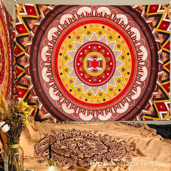 Home Stay Decoration Tapestry Mandala Wall Hanging Colorfu - Designrific