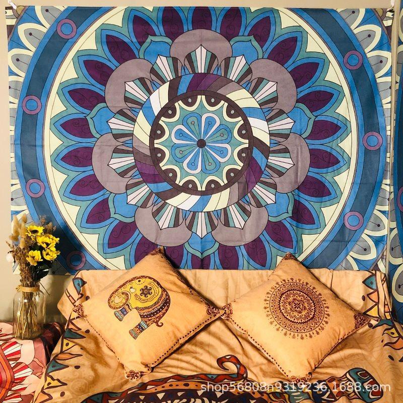 Home Stay Decoration Tapestry Mandala Wall Hanging Colorfu - Designrific