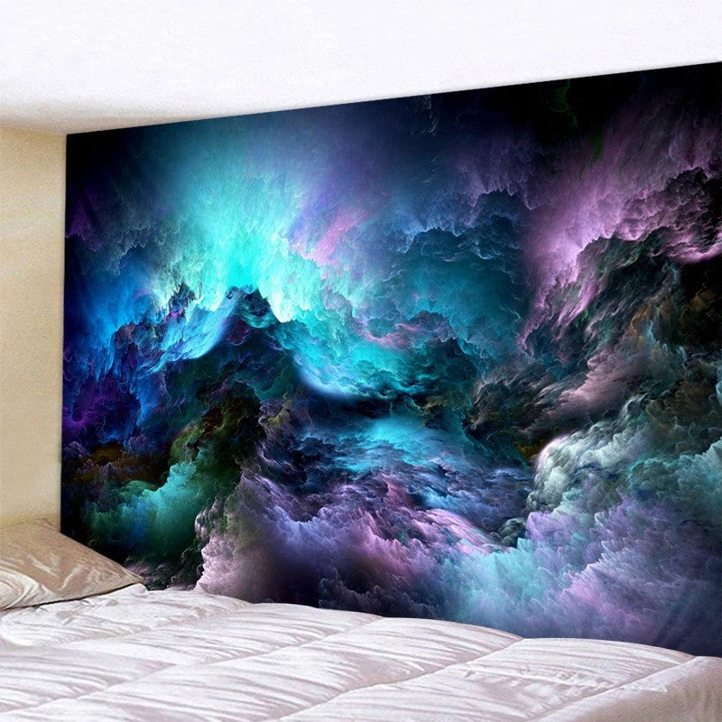 Psychedelic Bohemian Polyester Tapestry Wall Decoration - Designrific