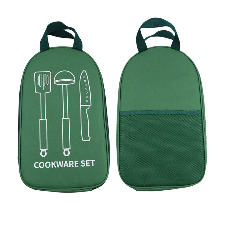 Camping Cooking Utensils Organizer Travel Tableware Bag - Designrific