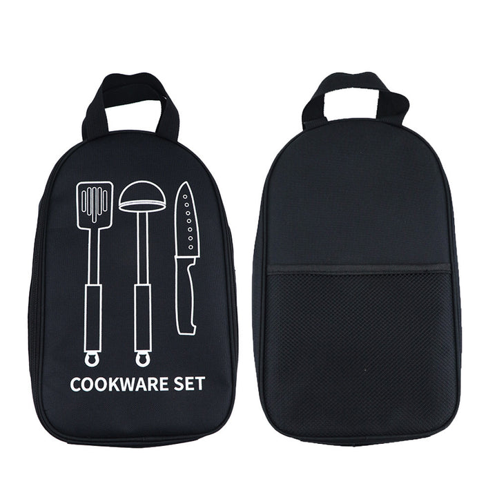 Camping Cooking Utensils Organizer Travel Tableware Bag - Designrific