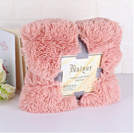 Super Soft Long Fuzzy Fur Warm winter blankets for beds - Designrific