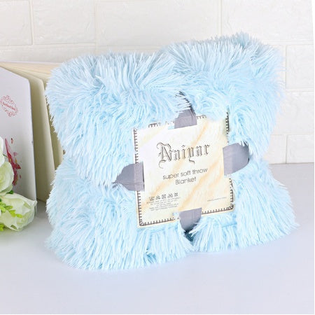 Super Soft Long Fuzzy Fur Warm winter blankets for beds - Designrific