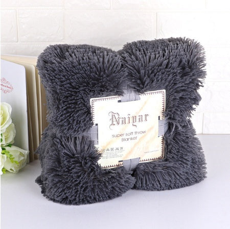 Super Soft Long Fuzzy Fur Warm winter blankets for beds - Designrific