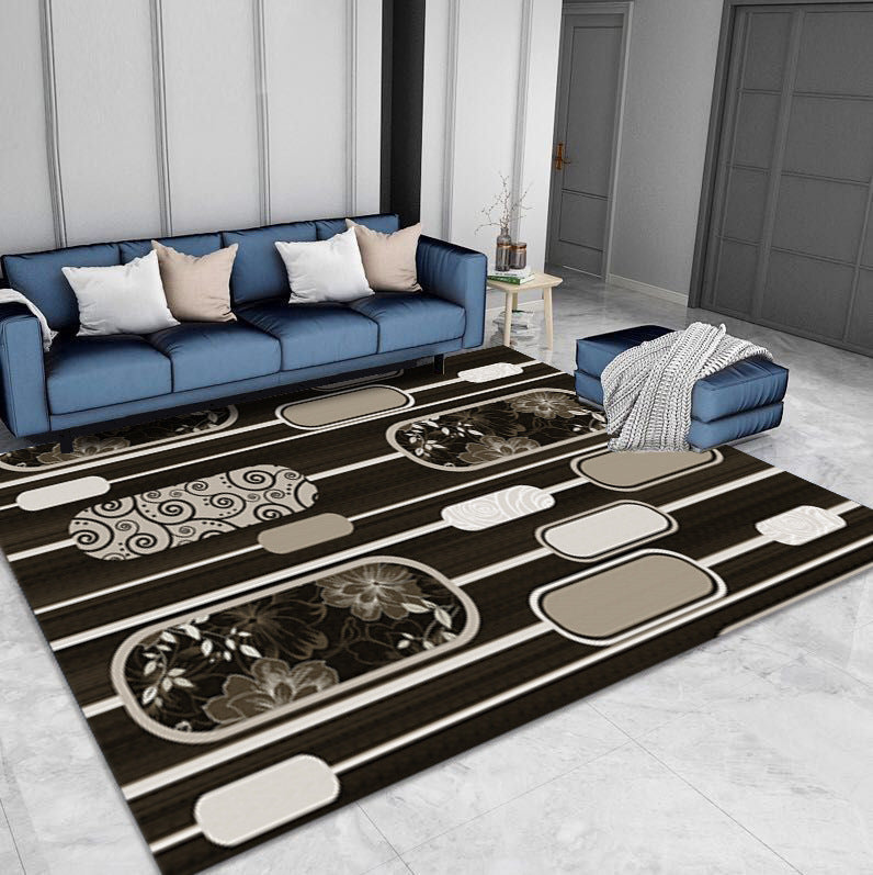 Modern Minimalist Carpet Geometric Abstract Carpet - Designrific