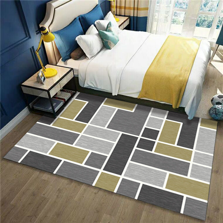 Modern Minimalist Carpet Geometric Abstract Carpet - Designrific