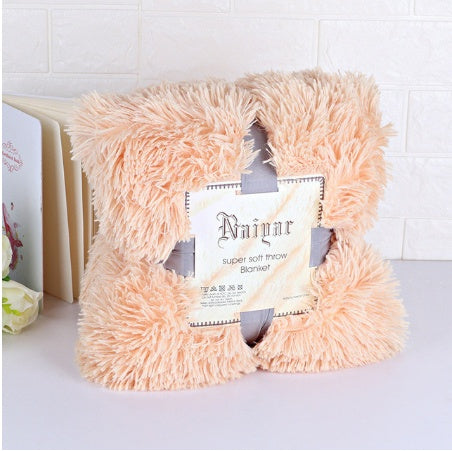 Super Soft Long Fuzzy Fur Warm winter blankets for beds - Designrific