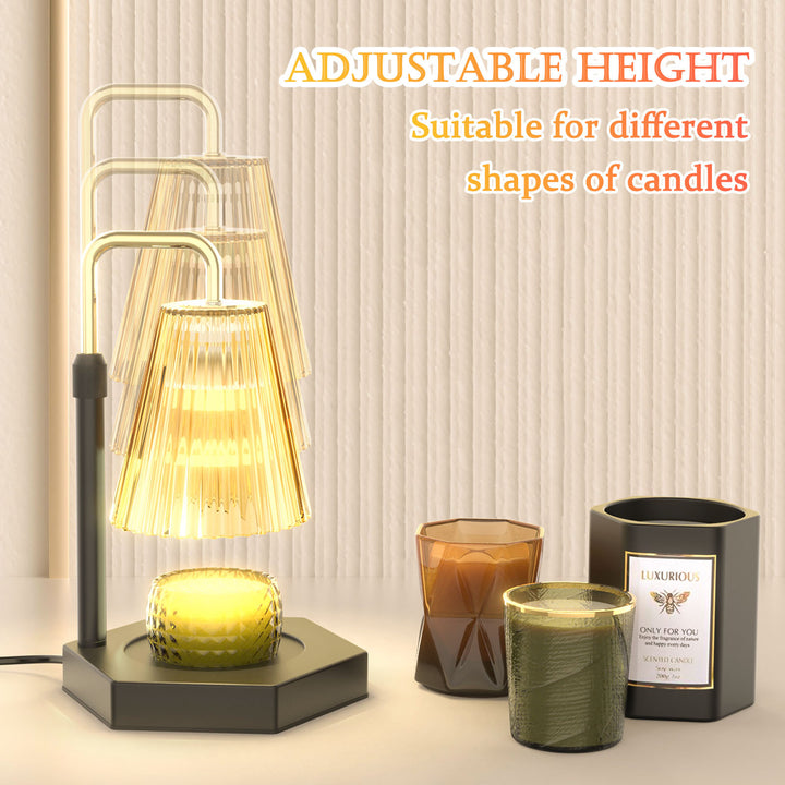 Lamp Dimmable And Timer Candle Warmer - Designrific