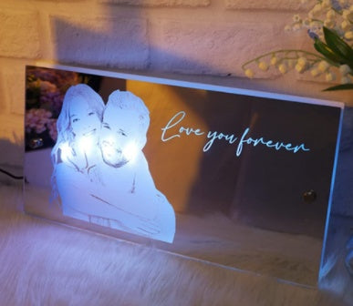 Personalized Name Mirror Light For Bedroom - Designrific