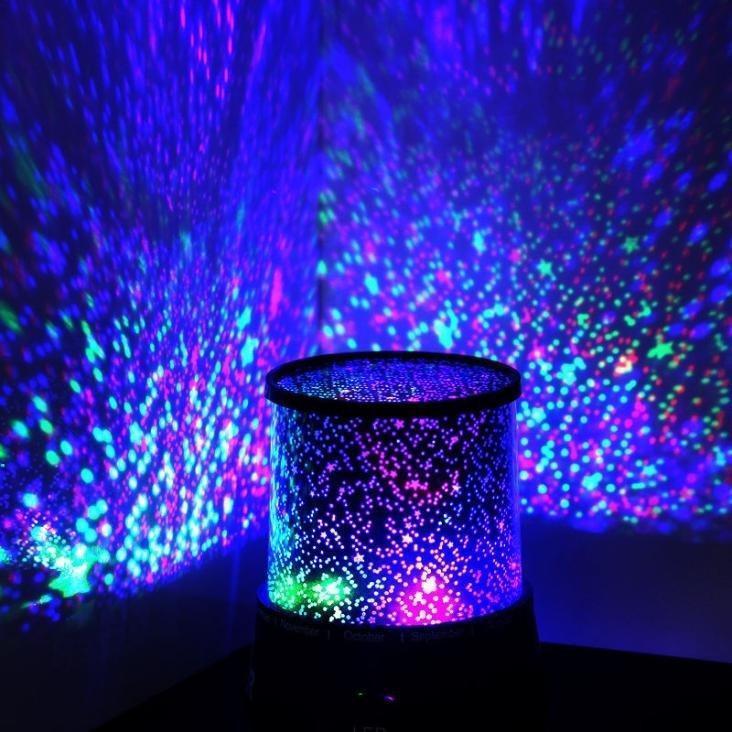 LED Night Light Projector Lamp Colorful Star Light - Designrific