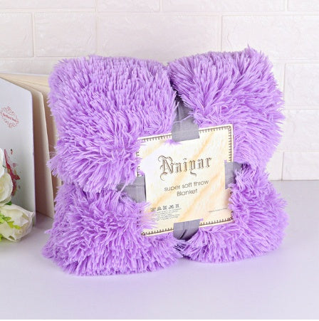 Super Soft Long Fuzzy Fur Warm winter blankets for beds - Designrific