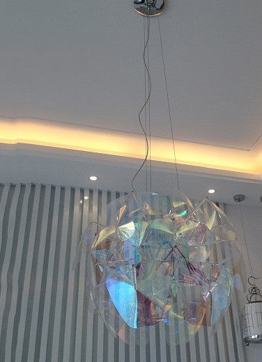 LED Acrylic Living Room Apple Chandelier - Designrific