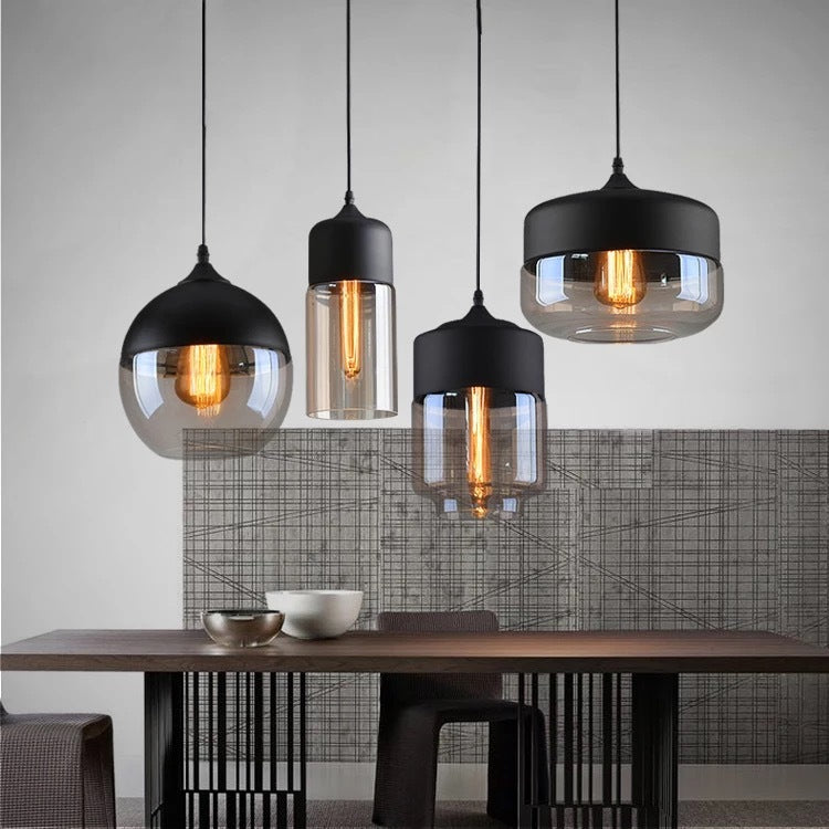 Industrial glass chandelier - Designrific