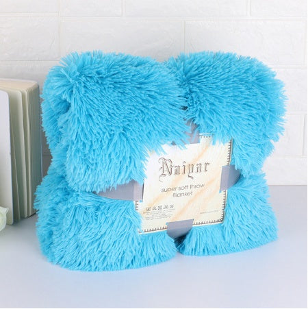 Super Soft Long Fuzzy Fur Warm winter blankets for beds - Designrific