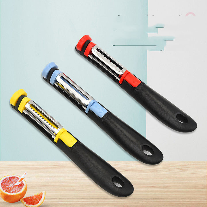 Multifunctional Peeling Knife Stainless Steel Potato Peeler - Designrific