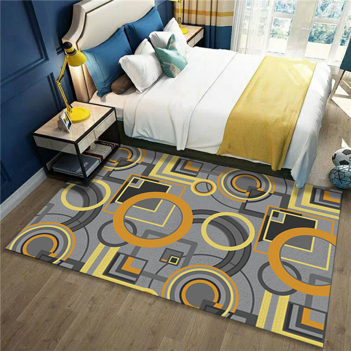 Modern Minimalist Carpet Geometric Abstract Carpet - Designrific