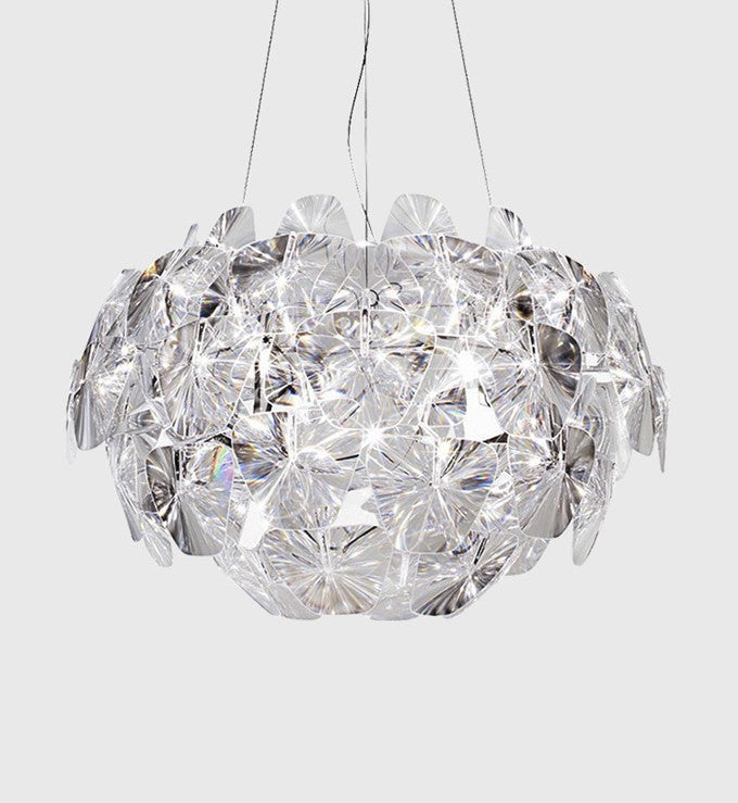 LED Acrylic Living Room Apple Chandelier - Designrific