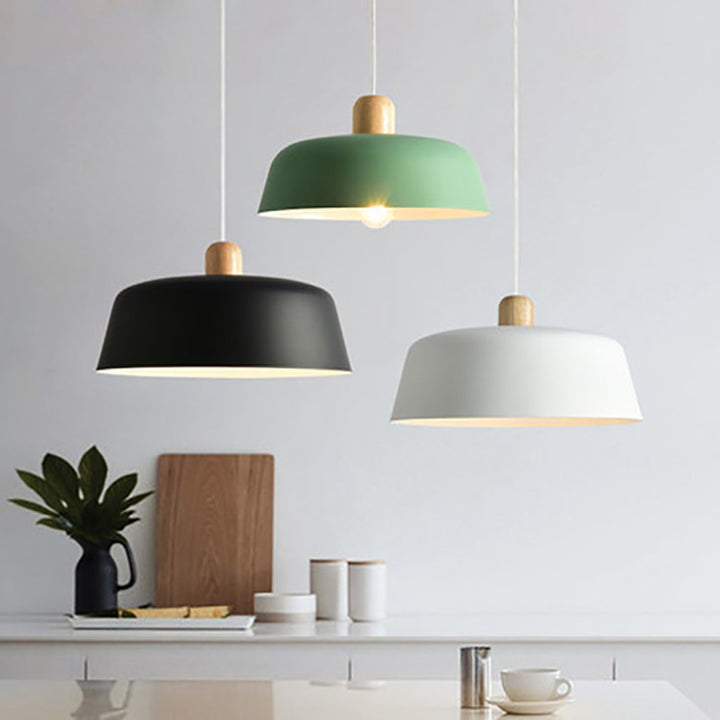 Nordic Wood Pendant Lighting Fixture Lamp - Designrific