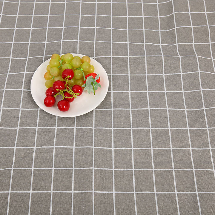 Stall Tablecloth Mat Linen Curtain Cotton Hemp Material - Designrific