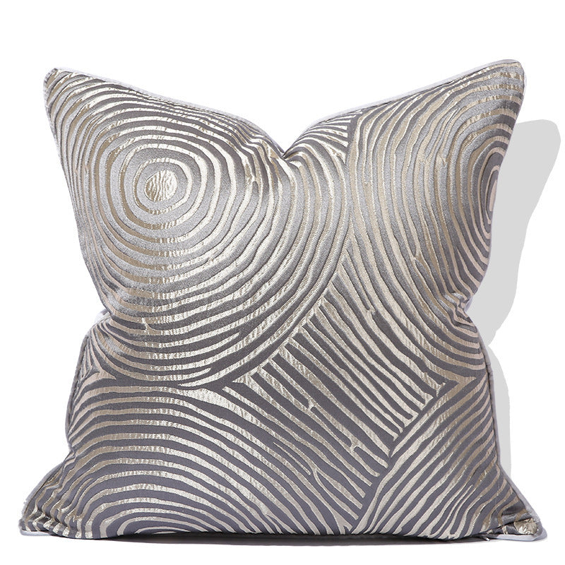 Grey Throw Pillow Sofa Cushion Cover - Designrific