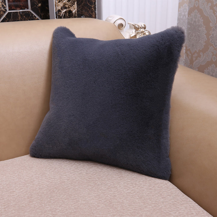 Home Short Hair Throw Pillow Cover - Designrific