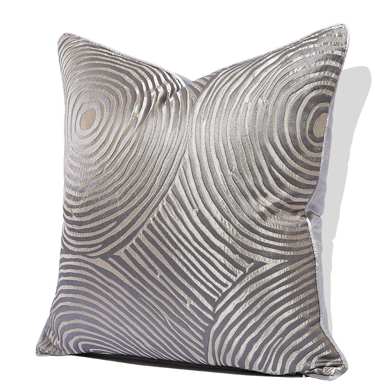 Grey Throw Pillow Sofa Cushion Cover - Designrific