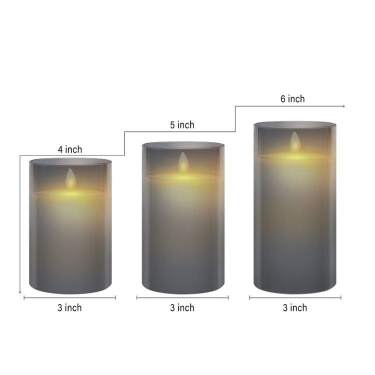 LED Electronic Remote Control Candle - Designrific