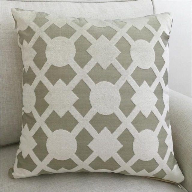 Home Decorative Sofa Throw Pillows Flannel Cushion Cover - Designrific