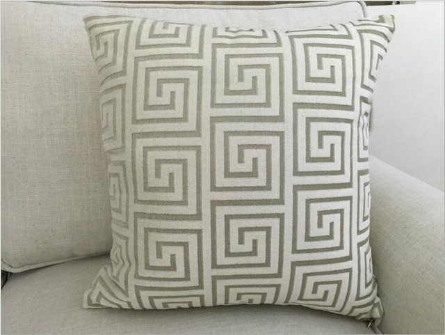 Home Decorative Sofa Throw Pillows Flannel Cushion Cover - Designrific