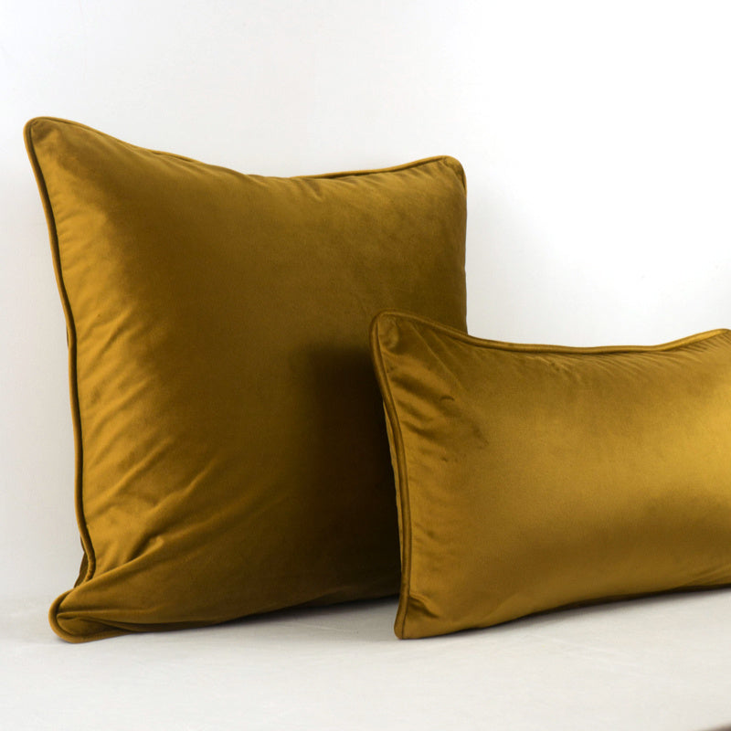 Velvet Throw Pillow Sofa Throw Pillow Cover - Designrific