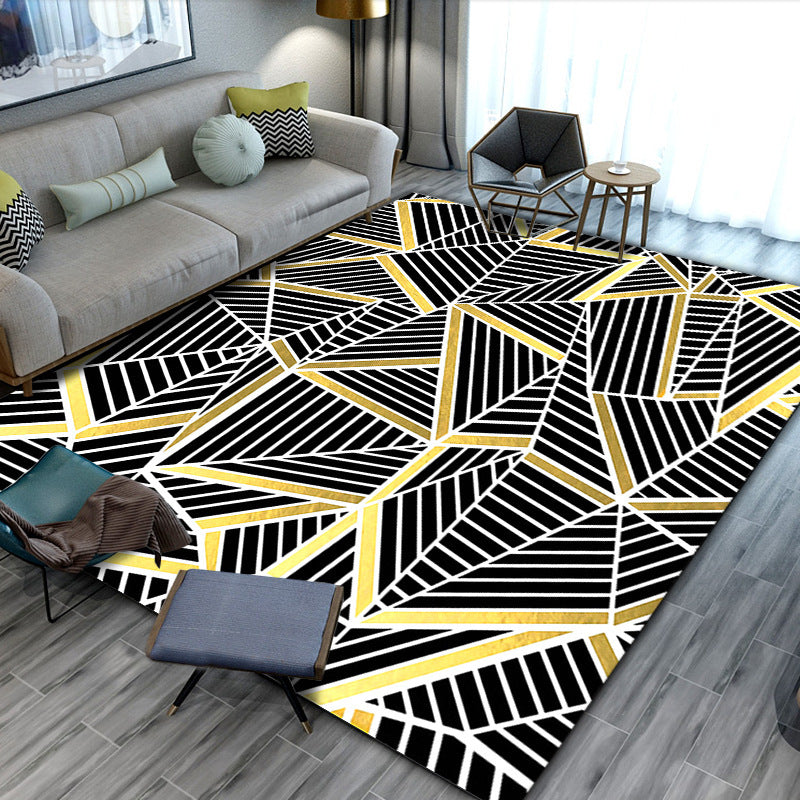 Modern Minimalist Carpet Geometric Abstract Carpet - Designrific