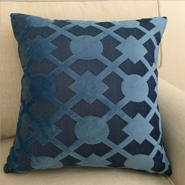 Home Decorative Sofa Throw Pillows Flannel Cushion Cover - Designrific