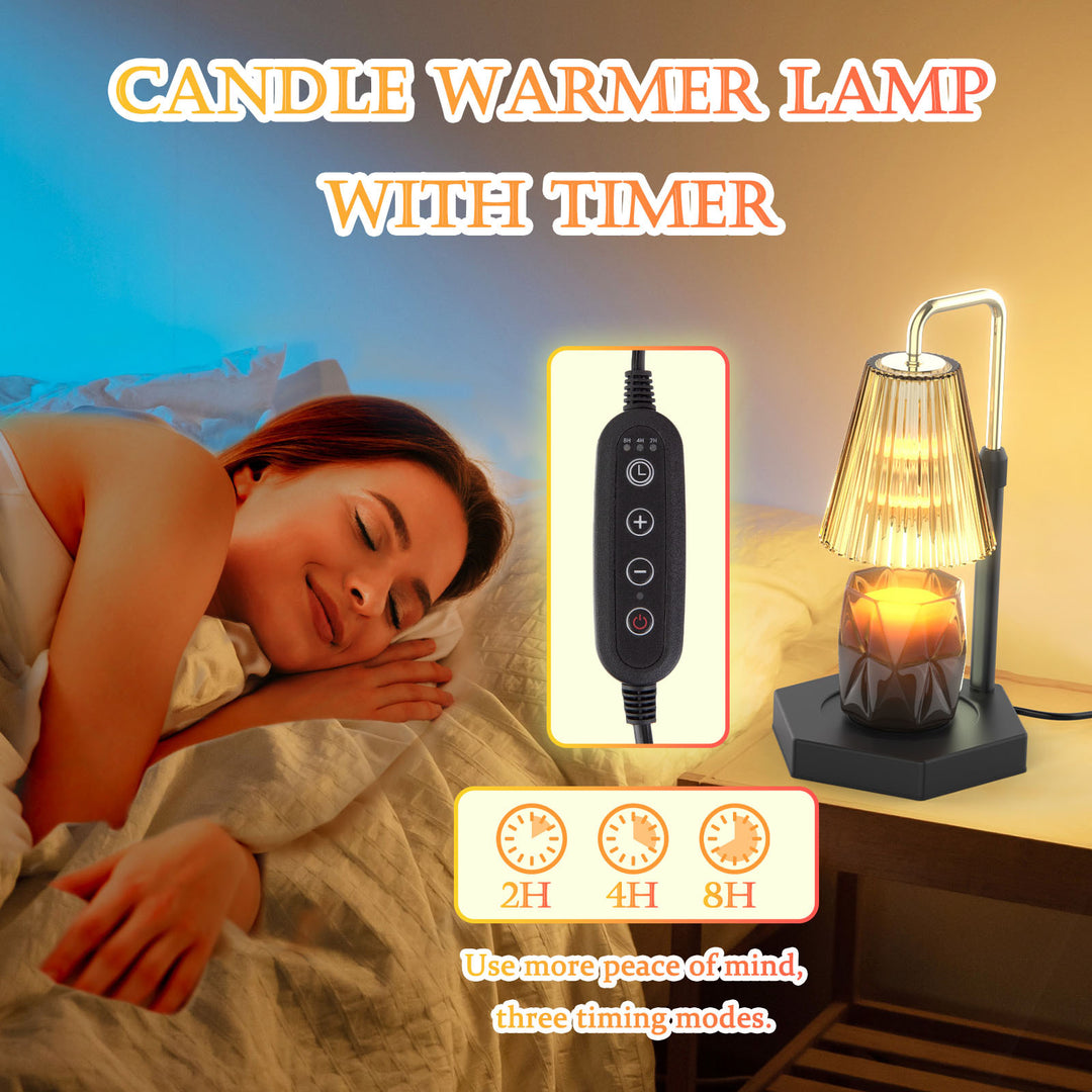 Lamp Dimmable And Timer Candle Warmer - Designrific