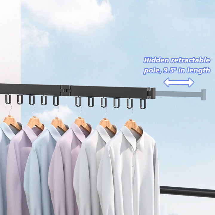 Drying Rack Clothing Wall Mounted Drying Rack - Designrific