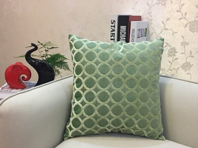 Home Decorative Sofa Throw Pillows Flannel Cushion Cover - Designrific