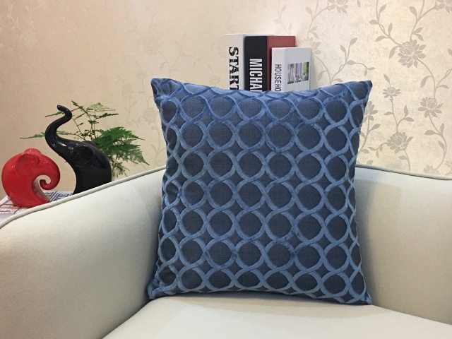 Home Decorative Sofa Throw Pillows Flannel Cushion Cover - Designrific