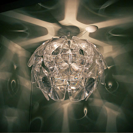 LED Acrylic Living Room Apple Chandelier - Designrific