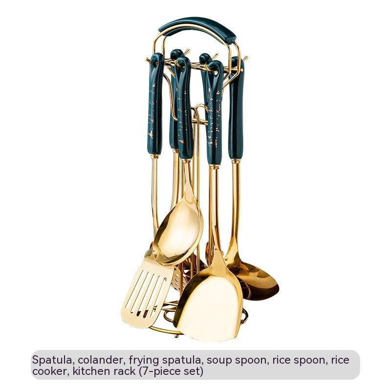 In stainless Steel Kitchen Utensils Set - Designrific