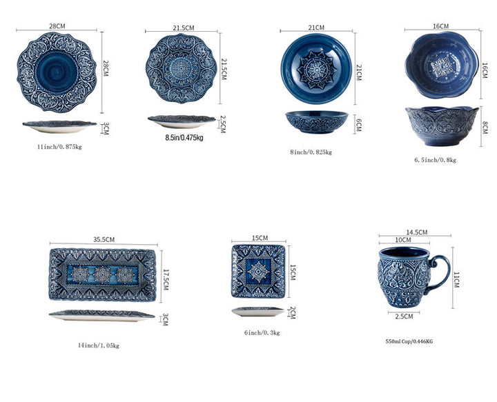 Baroque Dishware Creative Personality Dishes - Designrific