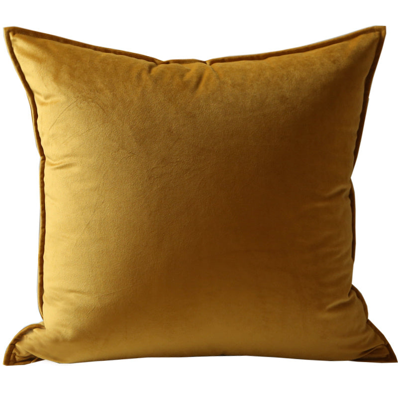 Velvet Throw Pillow Sofa Throw Pillow Cover - Designrific